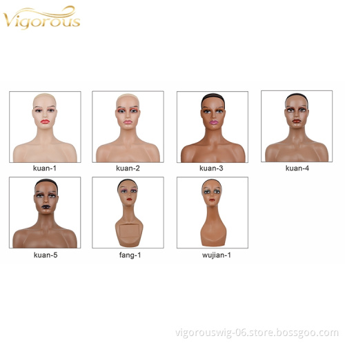 Vigorous Wholesale Price Natural Most Realistic For Wig Display Popular Female Mannequin Head